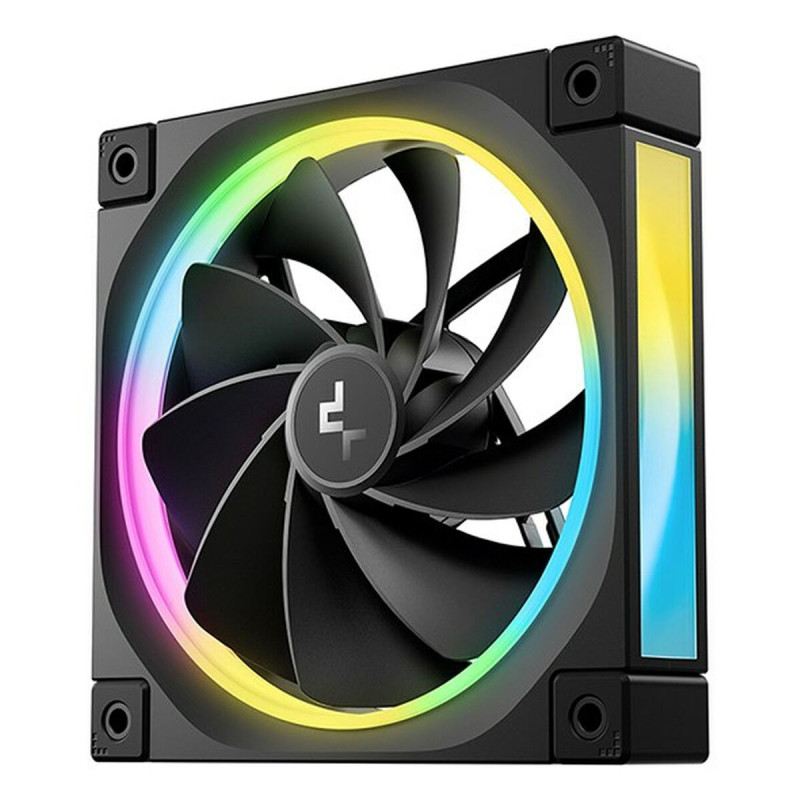 Image secondaire de Ventillateur de cabine DEEPCOOL R-FL12R-BKAPN3-G Ø 12 cm (3 Unités)