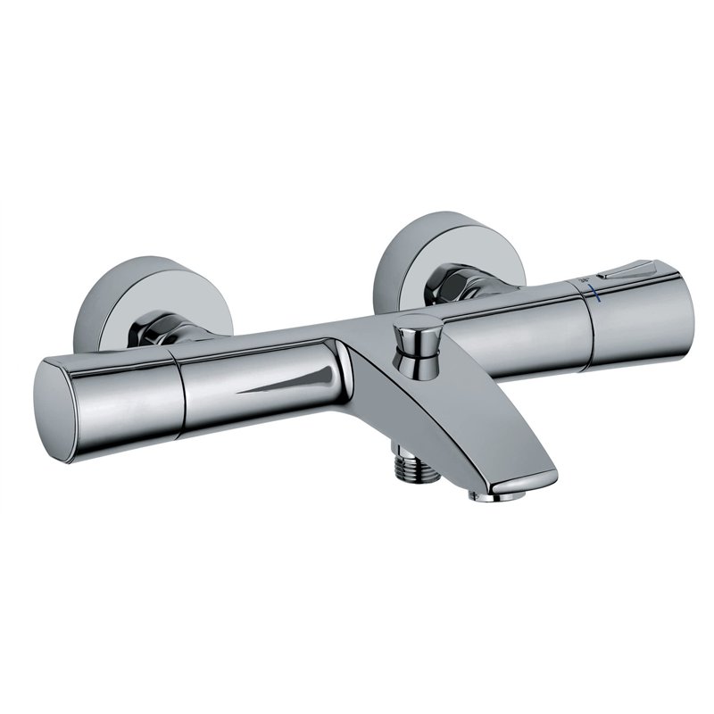 Kludi 351010538 Zenta Robinet de Bain/Douche thermostatique, Chrome
