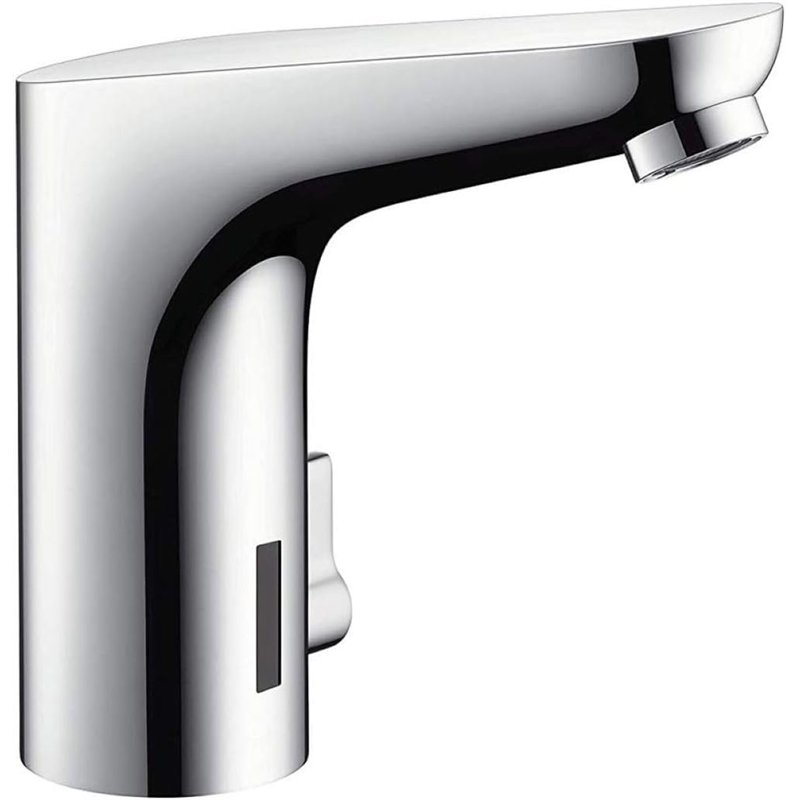 hansgrohe Focus Mitigeur de lavabo électronique avec manette de réglage de température sur secteur, chromé, 31173000