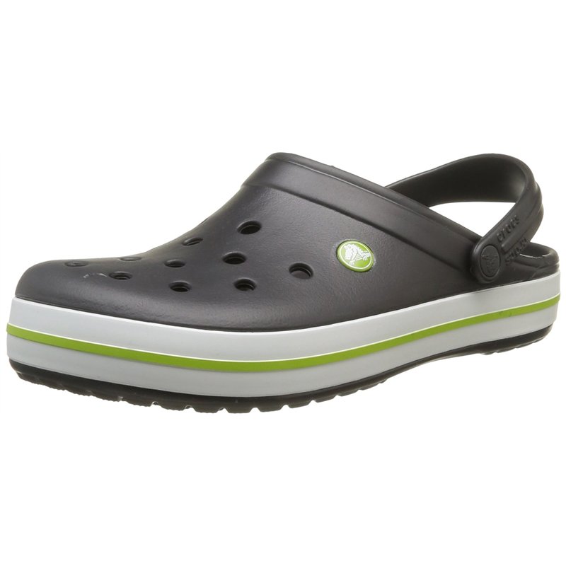 Crocs unisex Crocband Onyx/Volt Green,39/40 EU