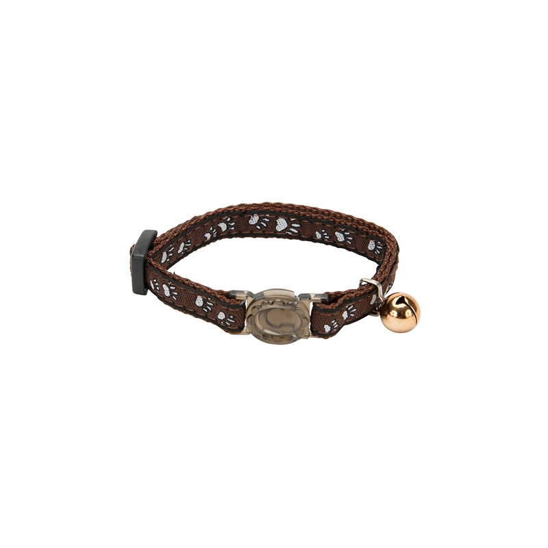 Image secondaire de AIME Collier pour Chat, Imprimé Patte, Réglable Tour de cou 20-30cm, Couleurs aléatoires