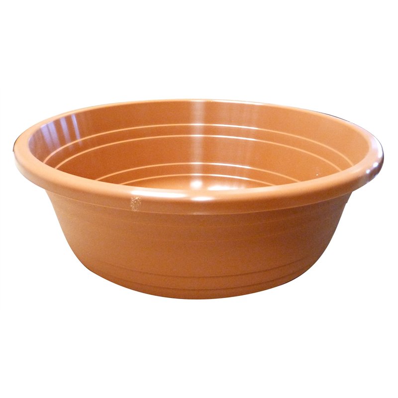 Blim Campana Bol de Fleurs, Marron foncé, 30 x 12 cm