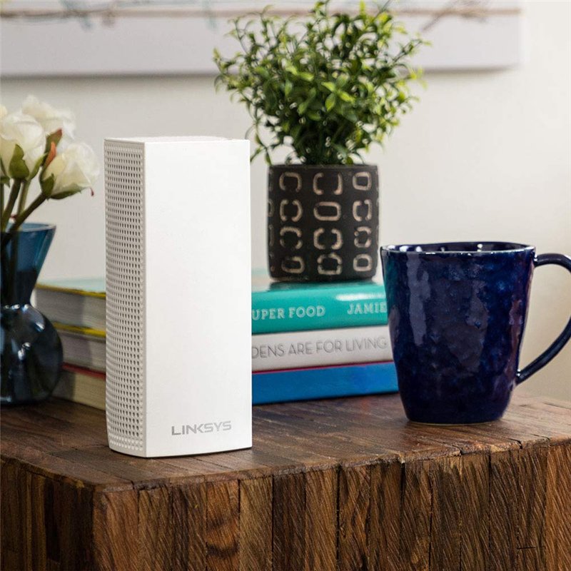 Image secondaire de Linksys Système Wi-Fi 5 Mesh Triple Bande Velop Whw0303 Ac2200 (Routeur Wlan, Répéteur Amplificateur de Signal Jusqu&Apos;à 525
