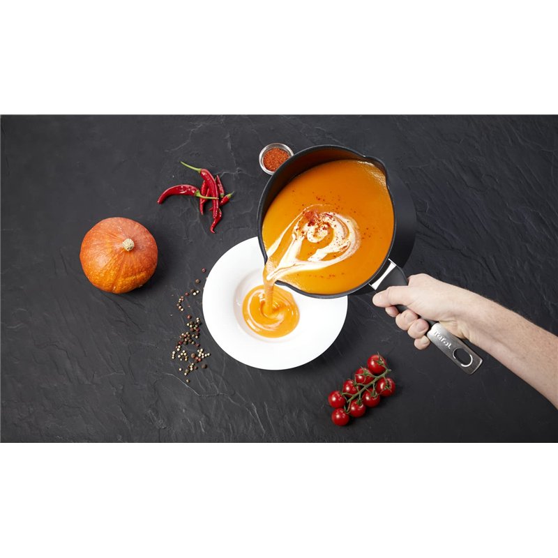 Image secondaire de Tefal Unlimited Casserole 20 cm (2.9 L), Becs Verseurs, Antiadhésive, Résistante aux Rayures, Revêtement Facile À Nettoyer, Ther