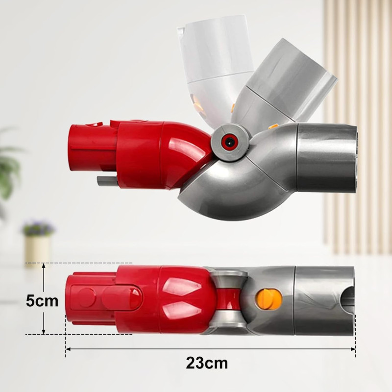 Image secondaire de Adaptateur pour Meubles Bas à dégagement Rapide 970790-01 pour aspirateur pour Dyson V7 V8 V10 V11 V15 Outsize