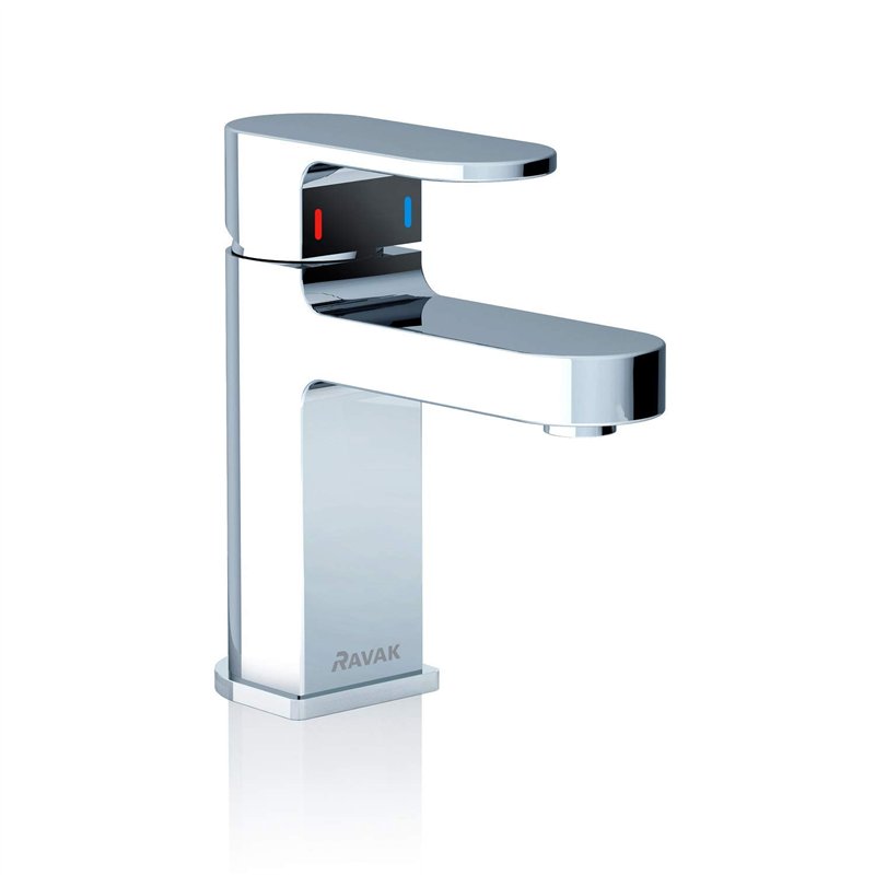 Mitigeur de Lavabo | Mitigeur monocommande | Mitigeur sans bonde | Hauteur 149 mm | Chromé | RAVAK