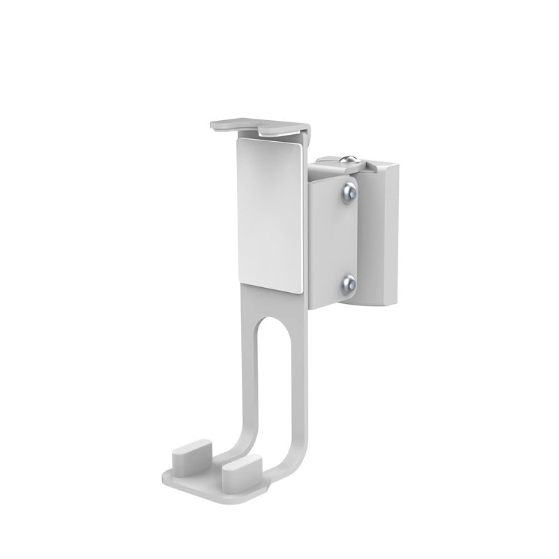conecto Support Mural pour Haut-Parleur Compatible avec Sonos® One, Sonos® One SL, Sonos® Play:1, Charge maximale : 3 kg, Blanc
