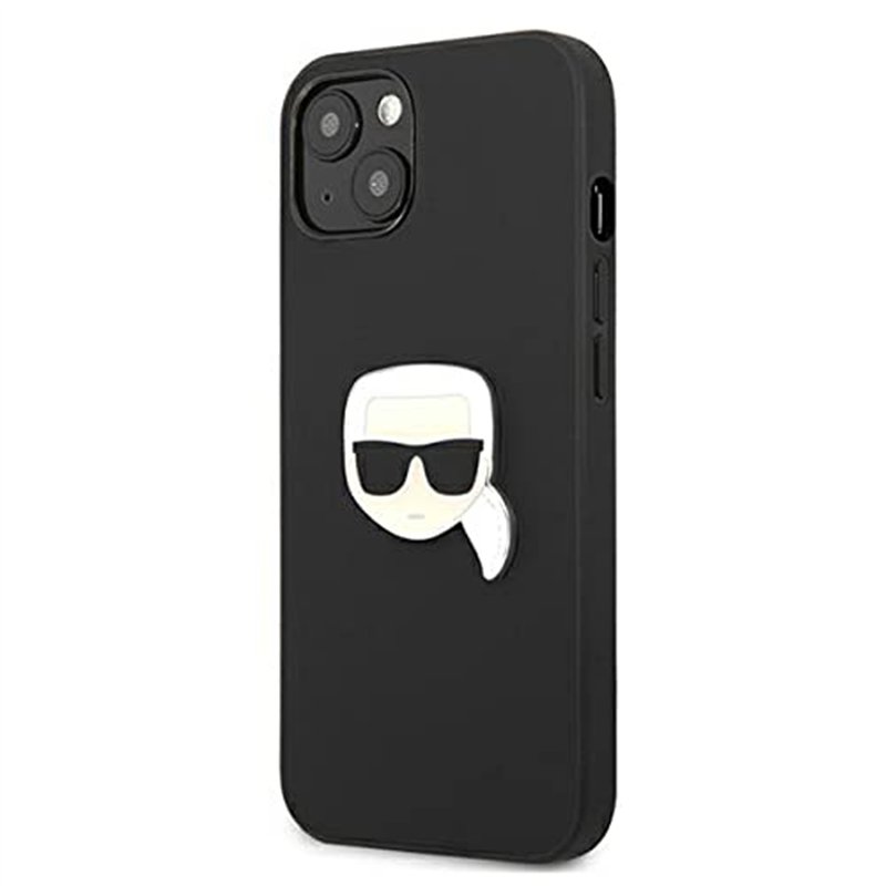 Image secondaire de Karl Lagerfeld KLHCP13SPKMK Étui de Protection en Cuir pour iPhone 13 Mini 5,4