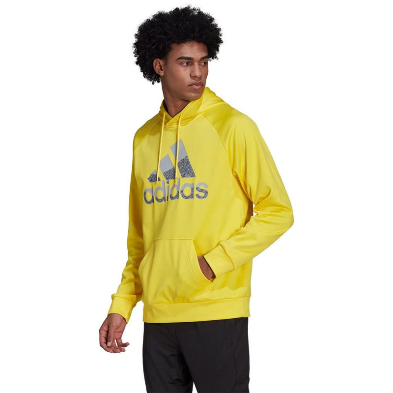 adidas M GG Big Bos HD Sweatshirt, Multicolore (Amaimp/Amaimp), M Homme