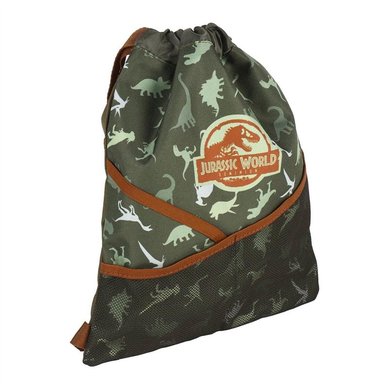 CERDÁ LIFE'S LITTLE MOMENTS, Sac a Dos Ecolier de Jurassic Park avec Poche Avant, Ouverture Réglable et Poignées à Scratch pour 