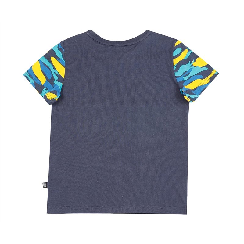 Image secondaire de PUMA Ess+ Camo Tee T-Shirt, Nuit Parisienne, 12 años Mixte bébé