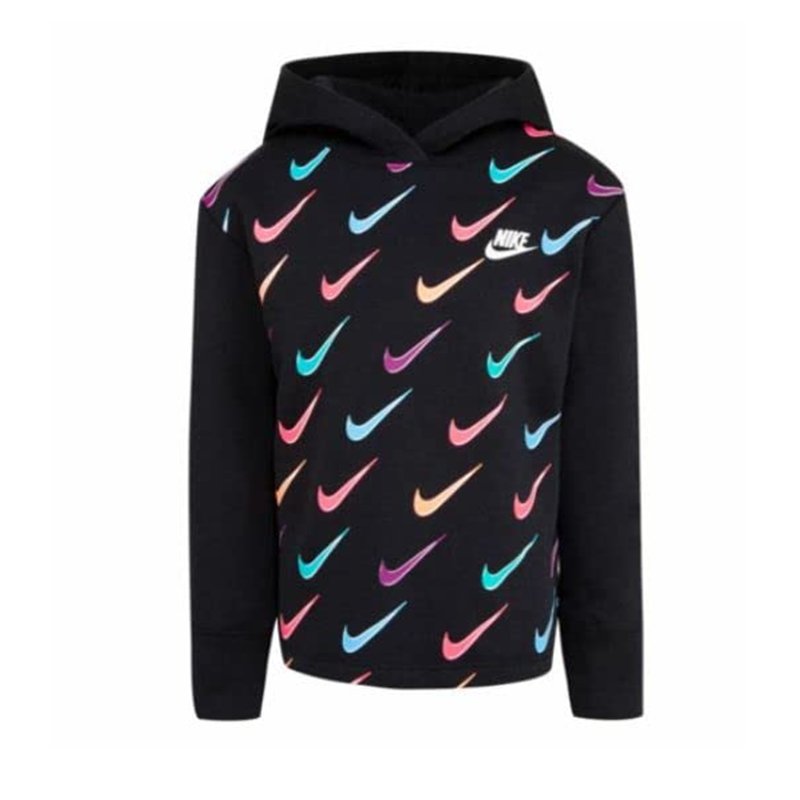 NIKE Sweat pour Enfant NSW Fleece K Noir Maillot de survêtement, 6 Ans Mixte bébé