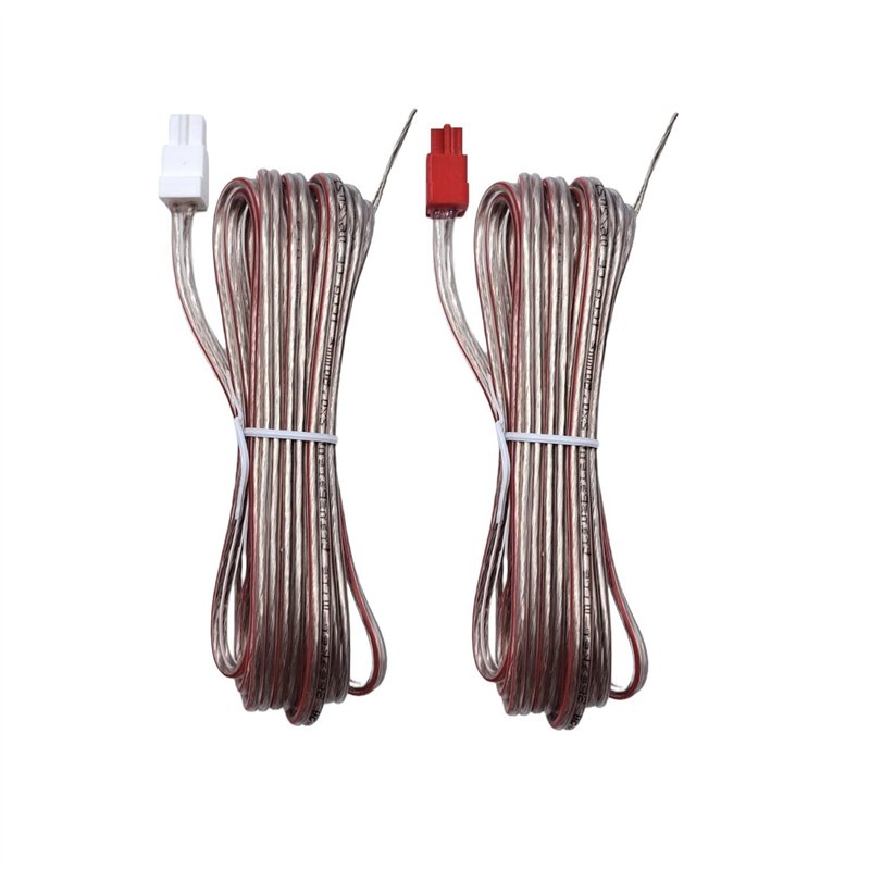 Câbles d'enceintes 2x 3m Meter Speaker Cable Sound Wire Cord Red Gray For Sony Home Audio Theater System