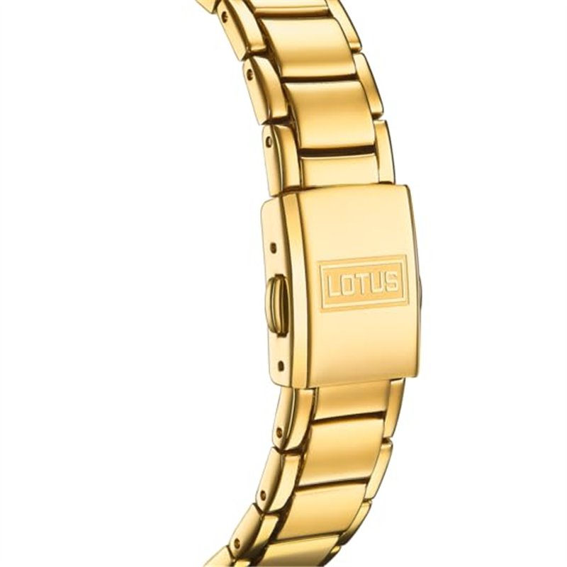 Image secondaire de Lotus Montre, Femme, Méta Dorée Strass