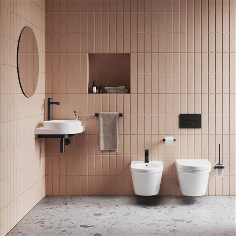 Image secondaire de Porte-Papier Toilette | Montage Mural | Noir | TD 400.20 | RAVAK