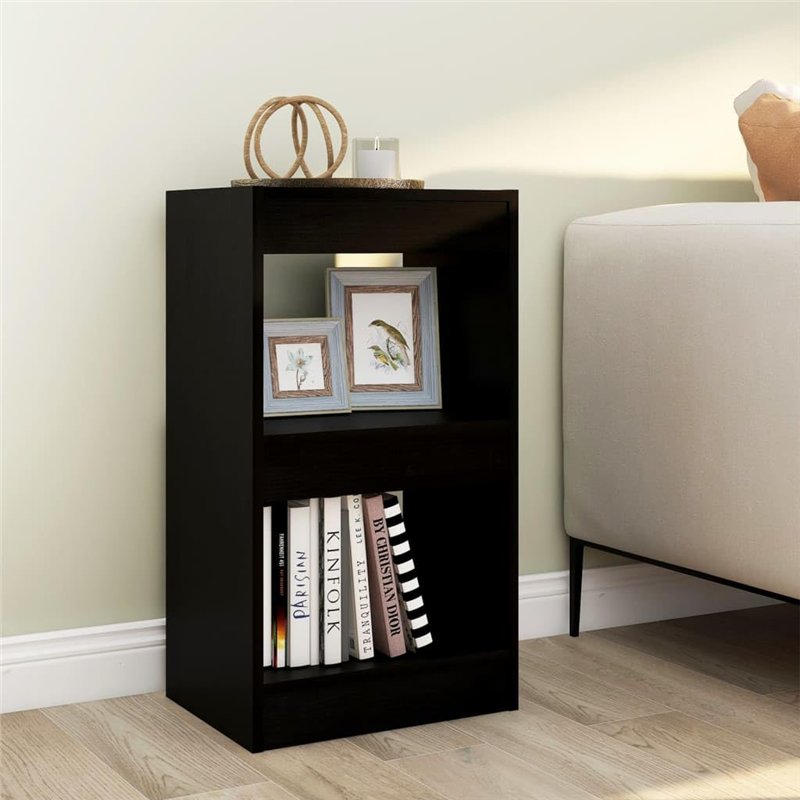 Image secondaire de vidaXL Libreria/Divisorio Nero 40x30x72 cm