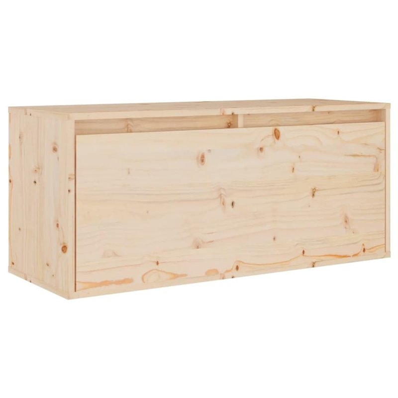 Armoire murale 80x30x35 cm Bois de pin massif