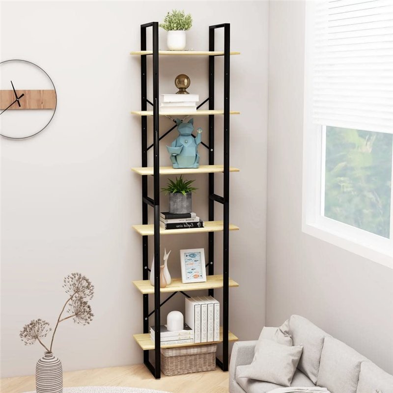Image secondaire de Étagère de rangement 60x30x210 cm Bois de pin massif