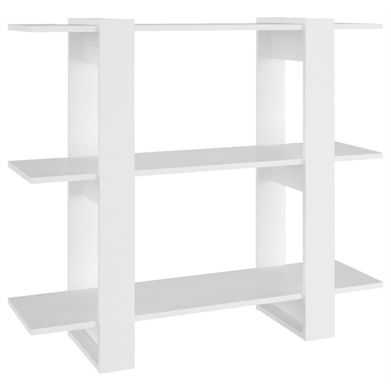 Libreria/Divisorio Bianco 100x30x87 cm