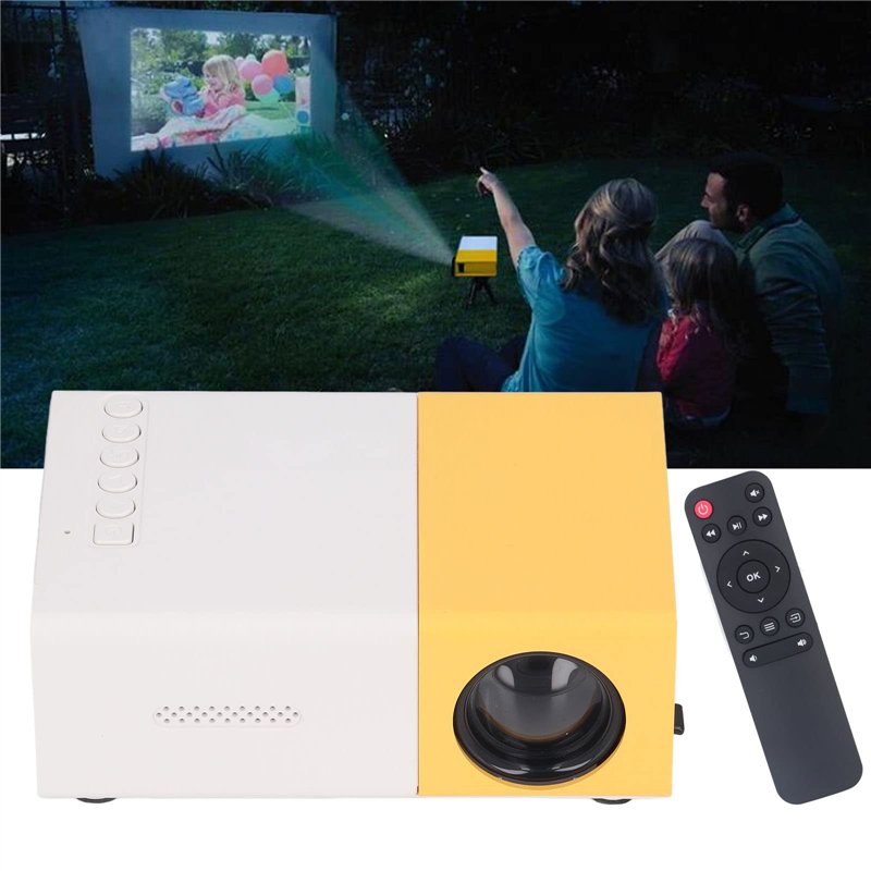 Image secondaire de Tbest Projecteur Video, Projecteur,Rprojecteur 4K, Projecteur 16 9, Projecteur Portable 24 À 60 Pouces Résolution 192080 Project