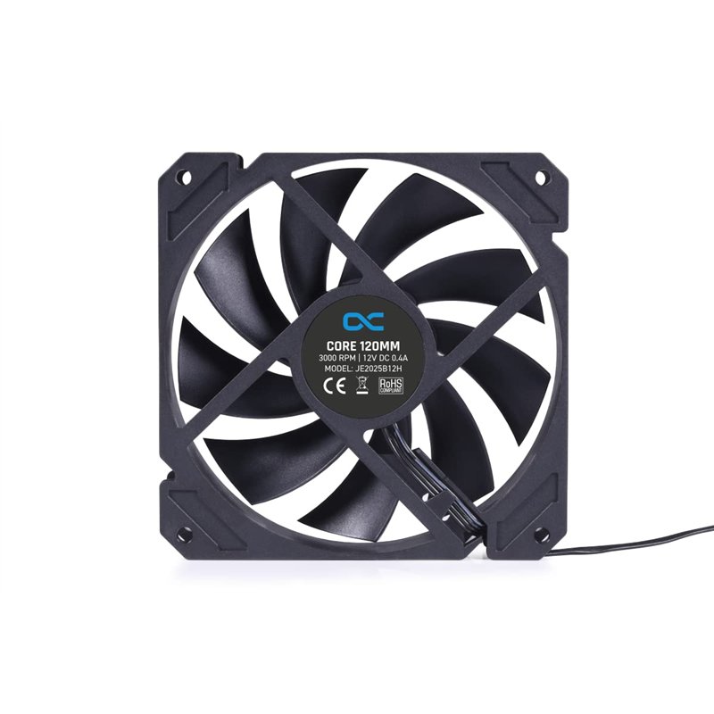 Image secondaire de Ventilateur de boitier Alphacool Core 3000trs/mn - 12cm (Noir)