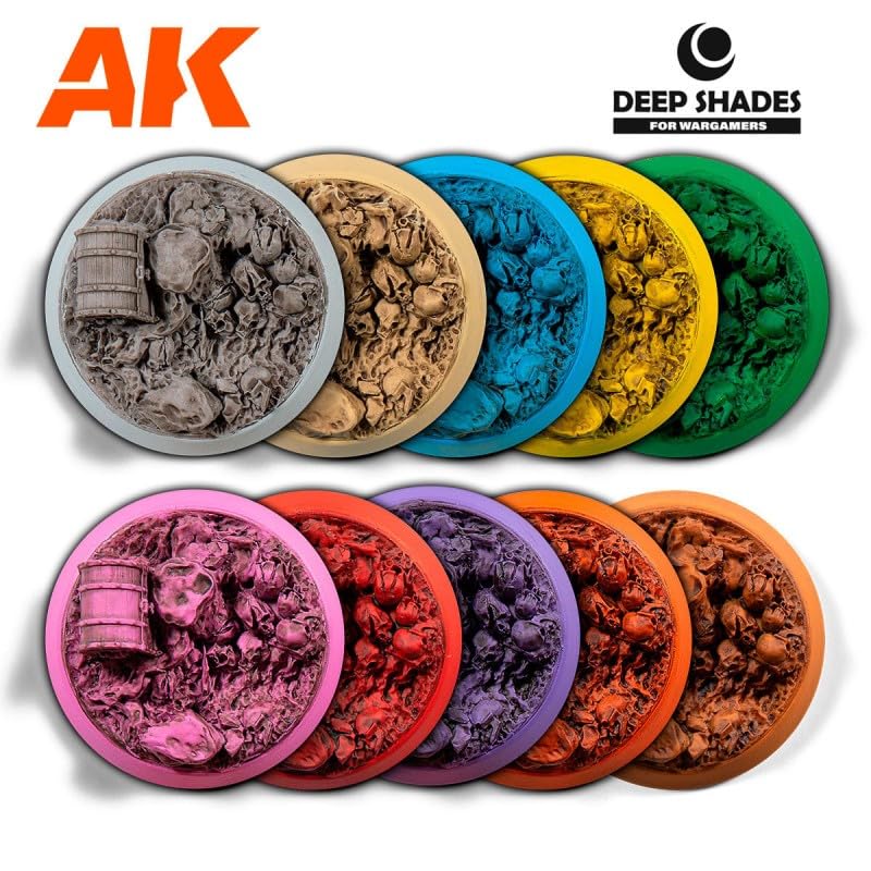 Image secondaire de Ak+Interactive+Pot+de+Deep+Shade+-+Black+Night+(30 ml)