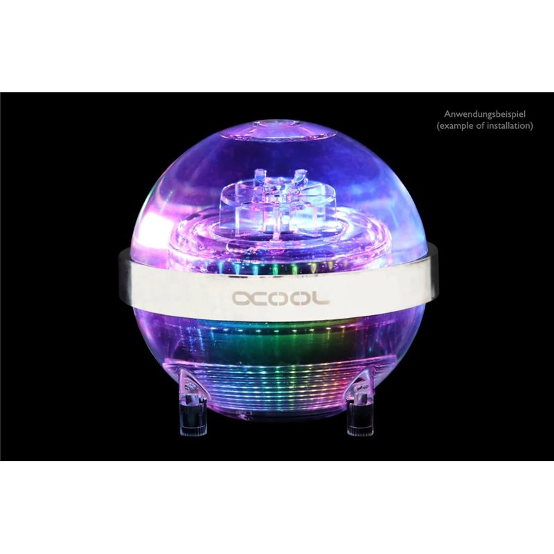 Image secondaire de Alphacool Eisball Adressable RGB - Acryl (INKL. D5 VPP655 PWM)