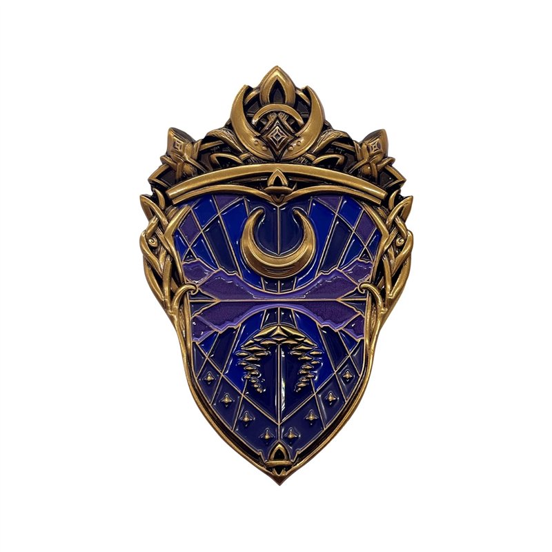 Badge Dungeons & Dragons édition limitée Waterdeep, Métal