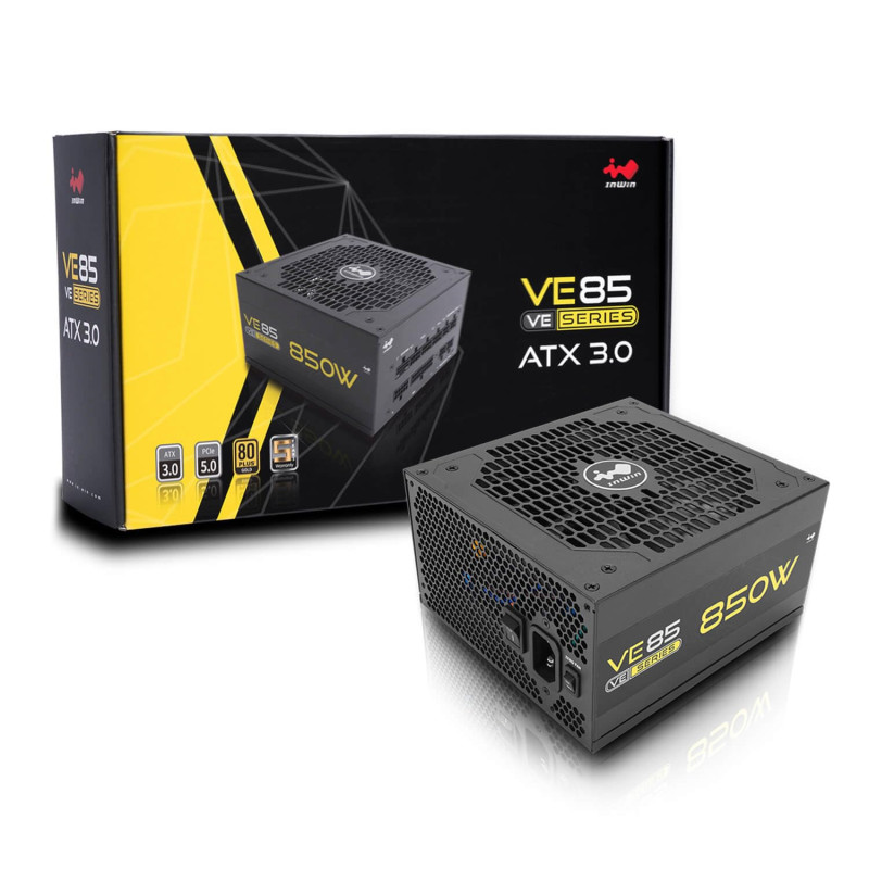 Image secondaire de Alimentation ATX InWin VE Series - 850W (Noir)