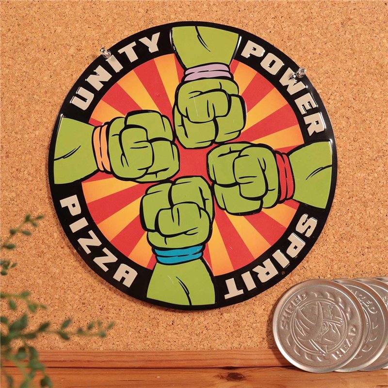Image secondaire de Plaque en étain Tortues Ninja