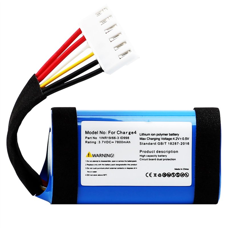 Fayerkar Batterie de Rechange pour Haut-Parleur Portable Bluetooth JBL Charge 4 1INR19/66-3, ID998, IAA011NA, SUN-INTE-118 sans