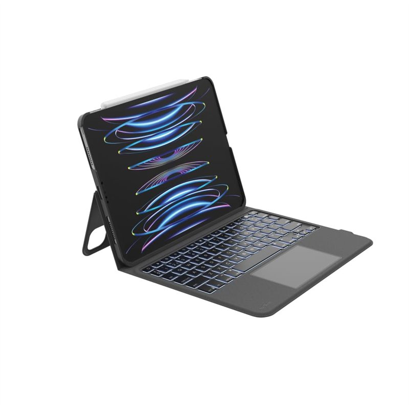 Belkin Everyday Clavier avec étui et support, clavier iPad rétroéclairé, contrôleur en plusieurs étapes, support de stylet Apple