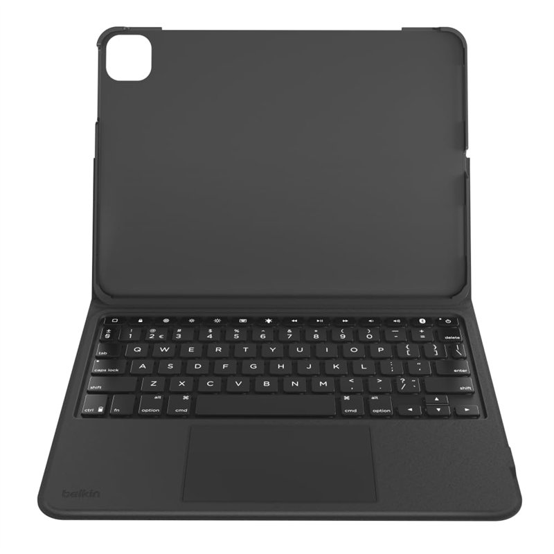 Image secondaire de Belkin Everyday Clavier avec étui et support, clavier iPad rétroéclairé, contrôleur en plusieurs étapes, support de stylet Apple