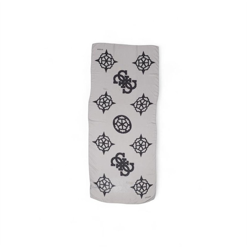 GUESS Peony Sestri Logo Scarf 80X190 Black Logo