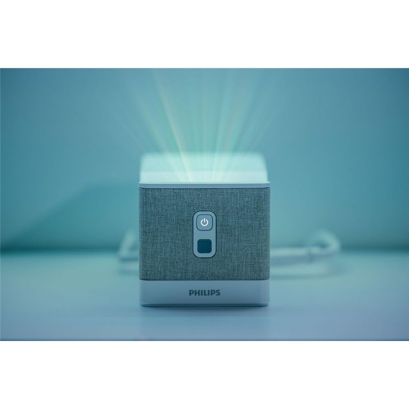 Philips UL5 Smart, Vidéoprojecteur Ultra Courte Focale, Full HD 1080p, Triple Laser, Wi-FI, Correction d'image avancée, Son Stér
