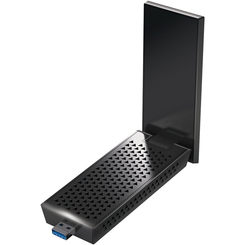 Netgear A7000 WLAN 1900 Mbit/s - Cartes réseau (Sans fil, USB, WLAN, Wi-Fi 5 (802.11ac), 1900 Mbit/s, Noir)