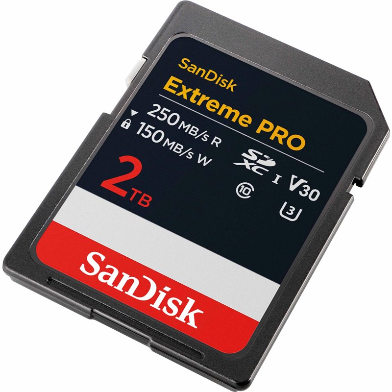 Image secondaire de SanDisk 2 to Carte SDXC Extreme Pro, Carte SD V30, UHS-I, (4K UHD Videos, Vitesse de Lecture jusqu'à 250 Mo/s, RescuePRO Deluxe)
