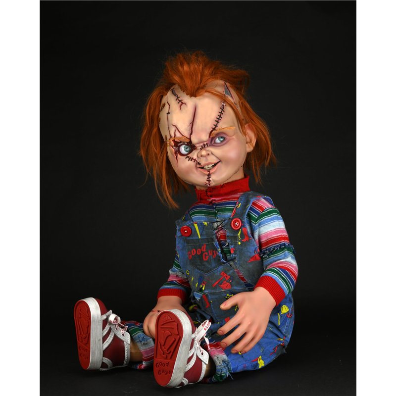 Image secondaire de NECA La Fiancée de Chucky réplique poupée 1/1 Chucky 76 cm