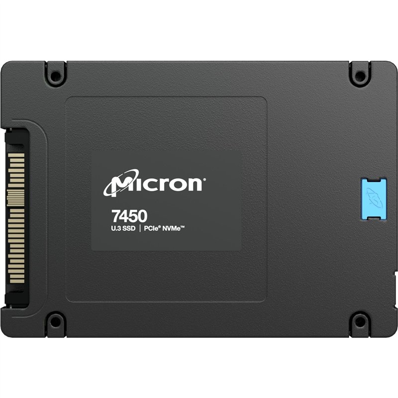 Micron - SSD Enterprise 7450 Max 800 Go NVME U.3 (15 mm) MTFDKCC800TFS-1BC1ZABYYR
