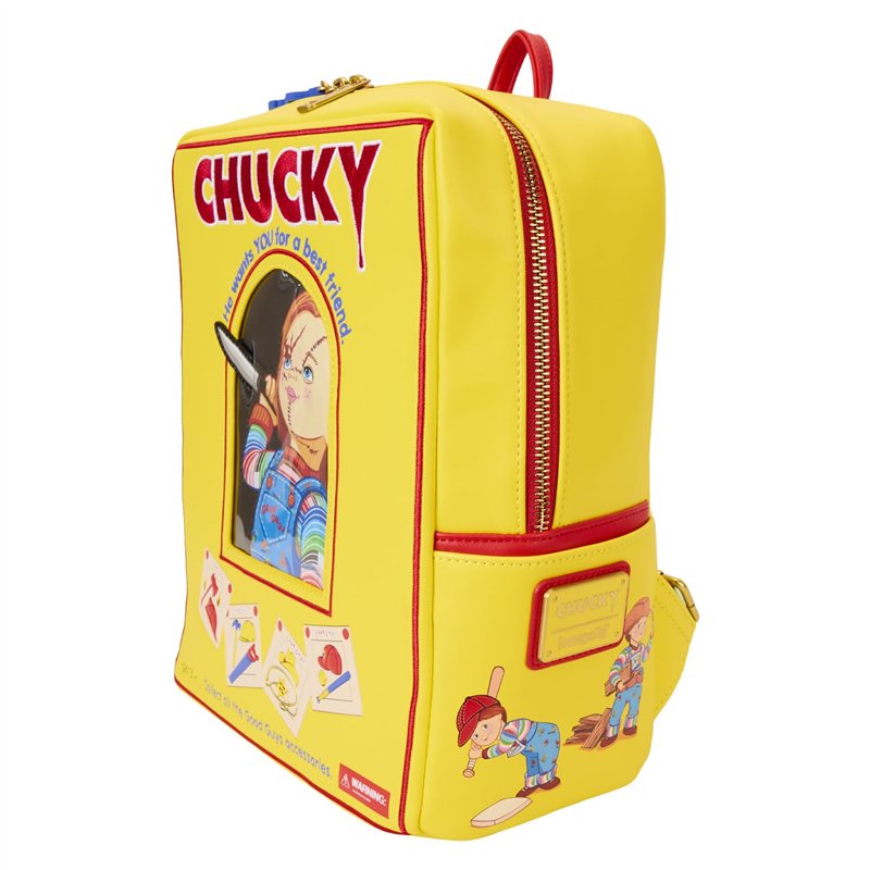 Image secondaire de Loungefly Chucky Good Guys Box Mini sac à dos, multicolore, multicolore, taille unique