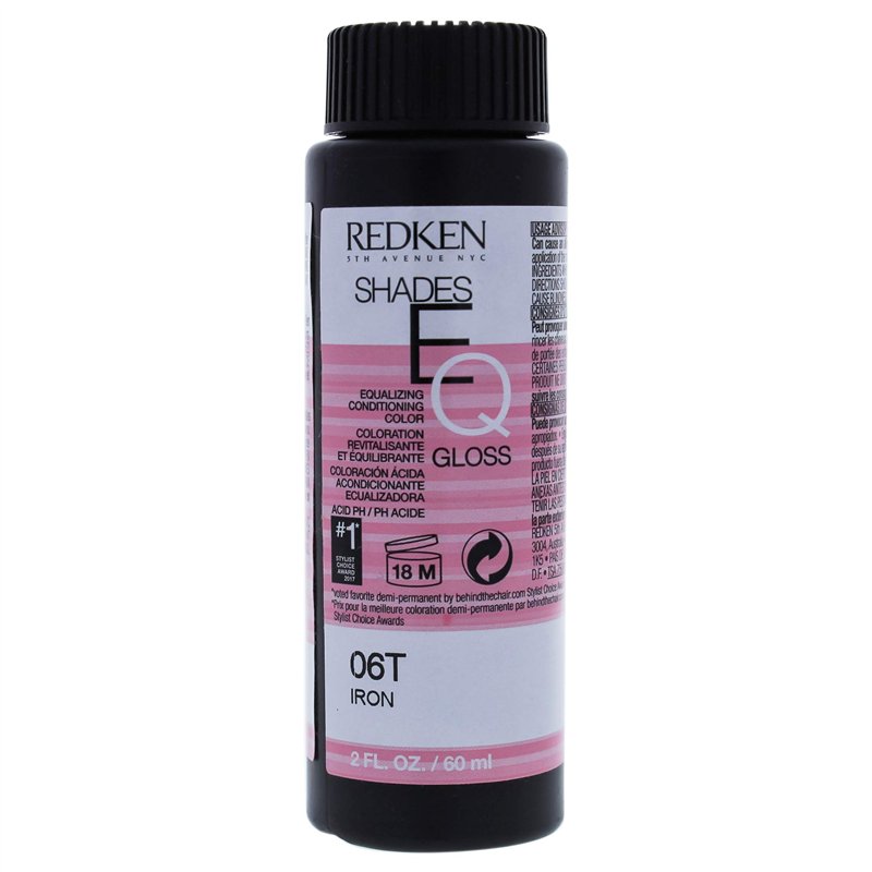 Redken Shades EQ Color Gloss Coloration Semi Permanante 06T Iron