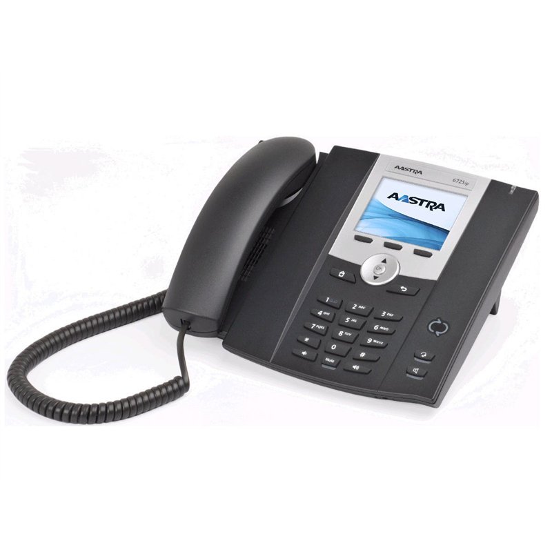 Aastra 6725ip, Noir - IP-téléphone pour Microsoft Lync