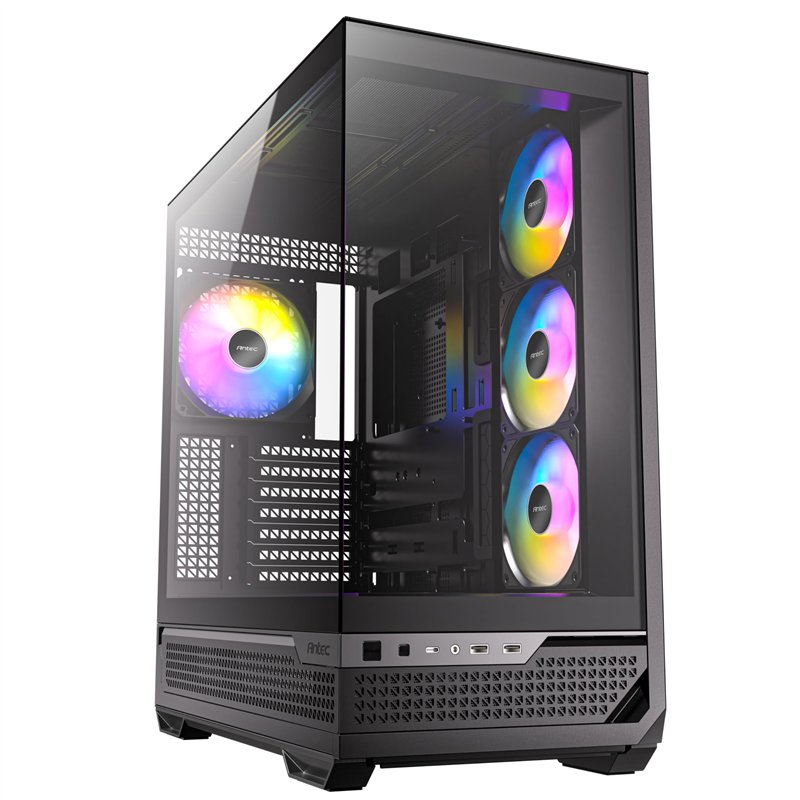 Boitier Moyen Tour ATX Antec CX700 RGB avec panneaux vitrés (Noir)