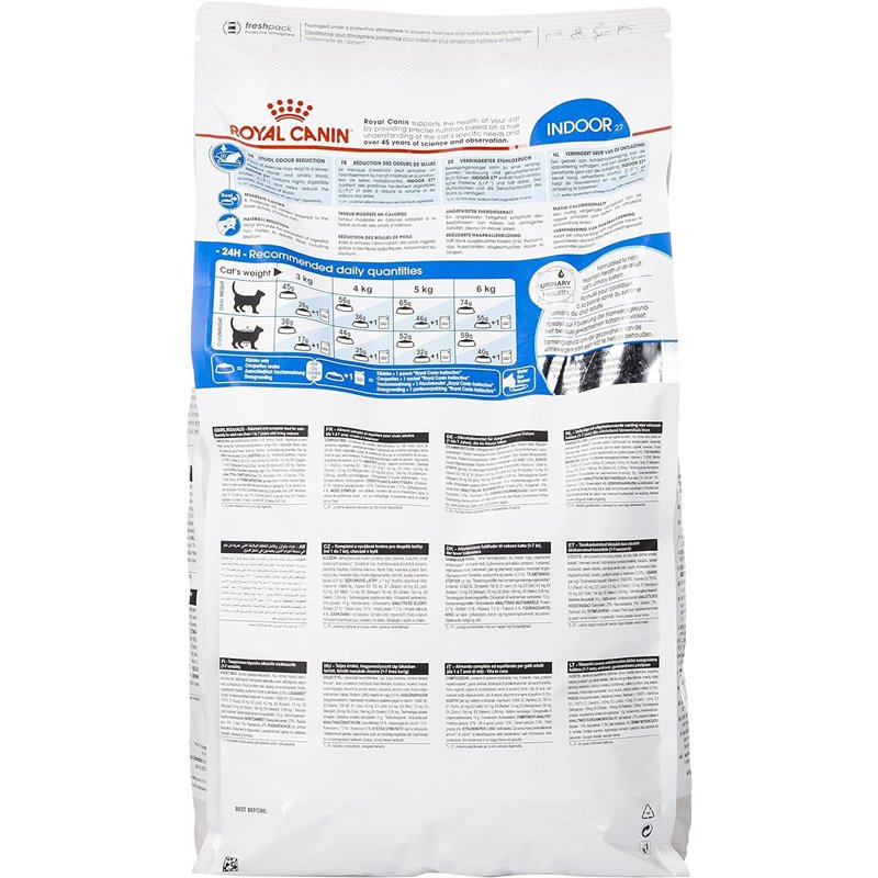 Image secondaire de Royal Canin Indoor 27 Nourriture pour Chat 4 kg