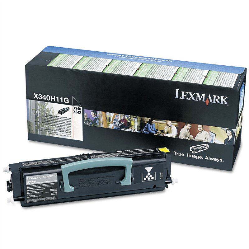 LEXMARK X340 H11G - toner LEXMARK X340 H11G haute capacité noir