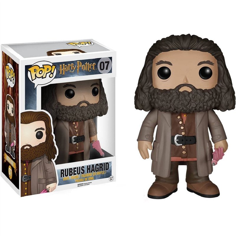 Image secondaire de Funko Pop! Movies: Harry Potter - Rubeus Hagrid #07 (15 cm) Vinyl Figure Standard 5864 Standard