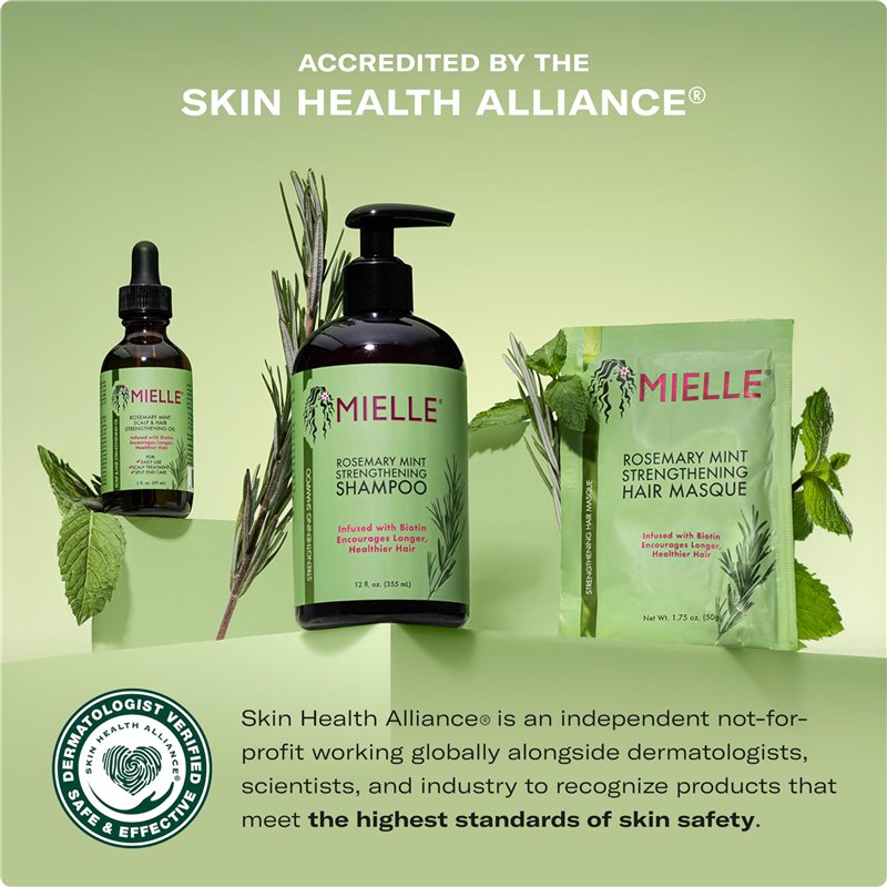 Image secondaire de Mielle Rosemary Mint Strengthening Hair Masque