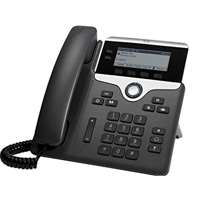 Image secondaire de CISCO 7811 téléphone Fixe Noir, Argent 1 Lignes LED