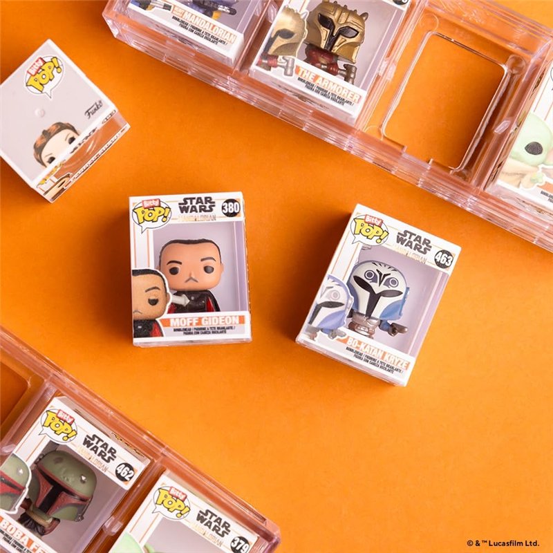 Image secondaire de Funko Bitty Pop ! Mandalorian - Moff Gideon™, Bitty Pop ! Incinerator Stormtrooper™, Bitty Pop ! Dark Trooper™, et Une Figurine