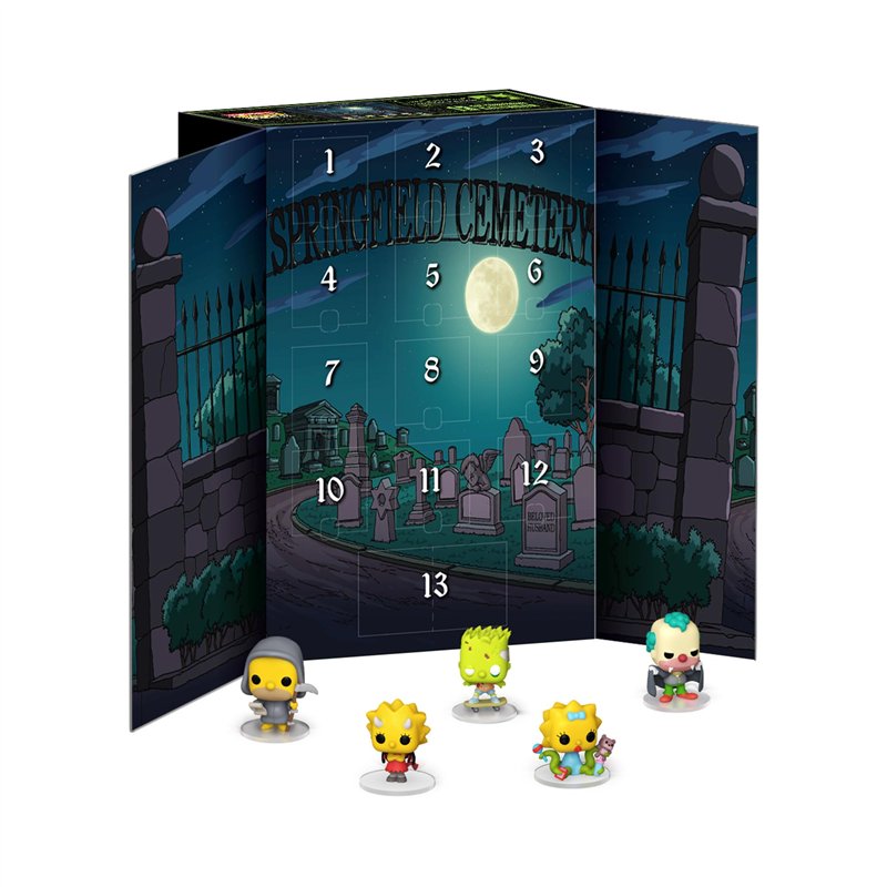 Image secondaire de Funko Advent Calendar: Bart Simpsons 13 Day Countdown - The Simpsons - Calendrier de L'avent - 13 Jours de Surprises - Mini-Figu